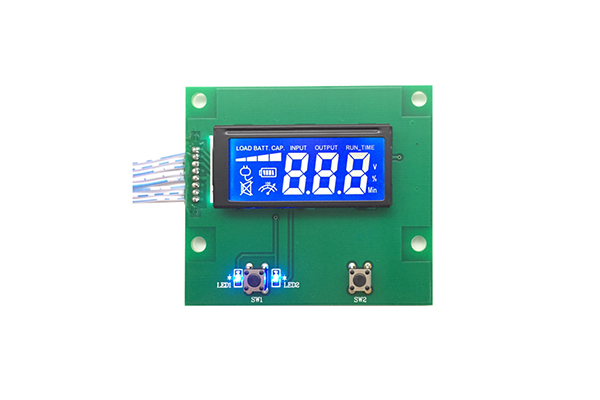 Pourquoi l'affichage négatif STN de fond bleu et de texte blanc fonctionne-t-il le mieux?