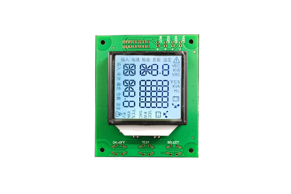Quels sont les facteurs qui affectent la consommation électrique de l’écran civil LCD monochrome ?