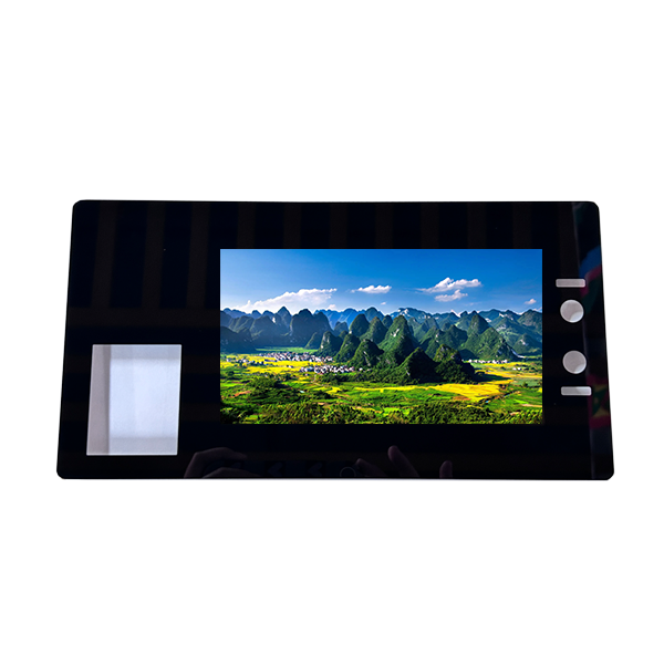 Affichage LCD TFT de 7 pouces avec panneau tactile en verre