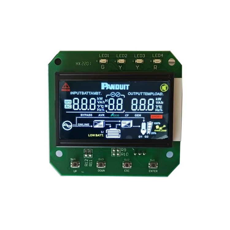 Écran LCD à 7 segments Modèle LCD monochrome VA positif