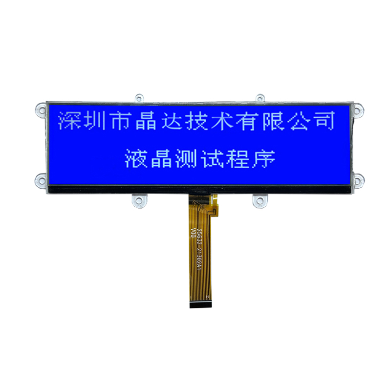 Affichage de module LCD graphique personnalisé Blue STN 256x32 Affichage pour le poids numérique
