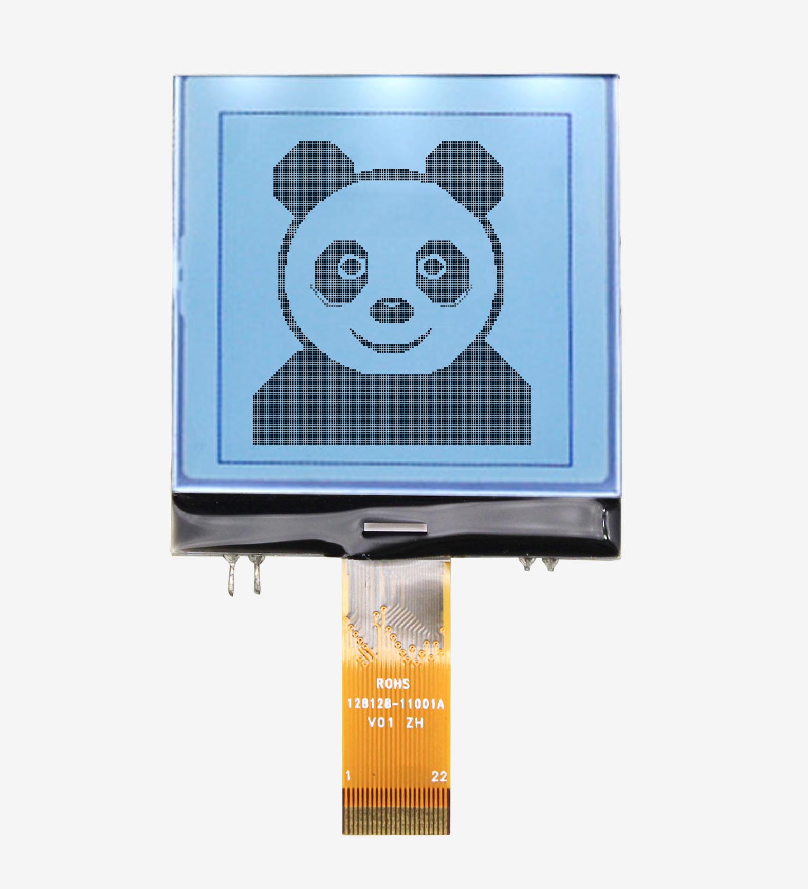 Affichage de l'écran LCD 128x128 Matrice graphique Matrice LCD Affichage du module LCD FSTN